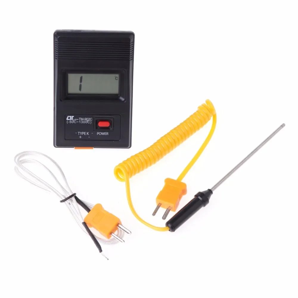 TM-902C K Typ Digital LCD Thermometer -50 zu 1300 Grad mit Thermoelement Sensor Tester Werkzeuge Image