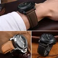 Bracelet de montre en cuir véritable pour homme bracelet en cuir de cercle conviviale ré bracelet