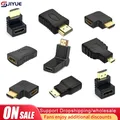 9 Arten HDMI-Adapter 90 Grad rechtwinklig Stecker zu Buchse 4k HD-Anschluss für HDTV PS4 LCD-TV-Box