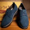 Herrenschuhe in Übergröße 38-48, Oxford-Herrenschuhe, PU-Wildleder, Frühling und Herbst, lässige Herren-Lederschuhe, formelle Herrenschuhe