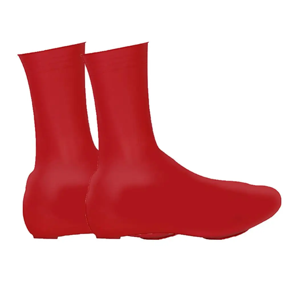 Überschuhe Silikon wasserdichte Schuhe Abdeckungen warme Fahrradschloss Fahrradschutz Image