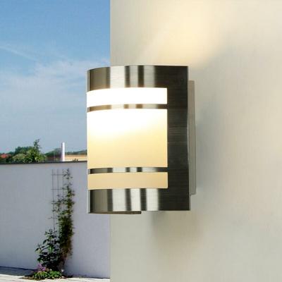 Wandleuchte Außen in Edelstahl Haus Weg Eingang IP44 Image