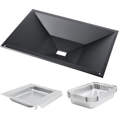 Gftime - 66036 Fettauffangschale mit 10 Auffangwanne für Weber Genesis ii 300 Serie (2017 und Image