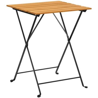 Bistrotisch 55x54x71 cm Akazie Massivholz Vidaxl Image