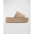 Kyrie Platform Suede Sandals