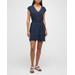 Addison Sleeveless V-neck Waist-tie Mini Dress