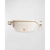 Pillow Quilted Leather Belt Bag