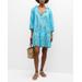 Ashley Coverup Eyelet Kaftan