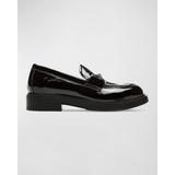 Celine Patent Chain Slip-On Loafers