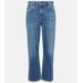 Cropped Flared Jeans