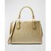 Marilyn Medium Metallic Leather Satchel Bag