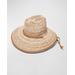 Woven Straw Large Brim Hat