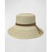 Textured Straw Bucket Hat