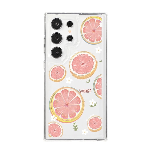 Handy Hülle Handyhüllen Für Samsung Galaxy S26 Ultra Plus S25 S24 S23 S22 Plus Ultra S23 FE A55 5G A35 5G A25 A15 Rückseite Ultradünn Nicht vergilbend Stoßfest Blumendruck TPU Image