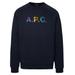 Shaun Blue Cotton Sweatshirt