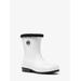 Montaigne Faux Shearling-lined Pvc Rain Boot