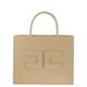 Medium Shopper With Logo Plaque