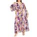 Charlie Mixed Print Long Sleeve Maxi Dress