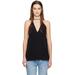 Toteme Black Double Halter Camisole