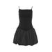 Ablee Spaghetti Straps Mini Dress