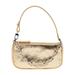 Mini Rachel Parchment Metallic Leather Bag