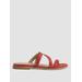 Kira Tumbled Leather Sandal