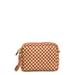 Midi Sac Woven Leather Crossbody Bag