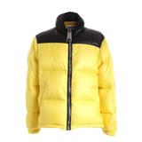 Bicolor Quilted Tech Viscose Puffer Jacket