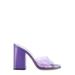 Anja Translucent-strap Heel Sandals