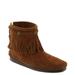 Fringed Moccasin Bootie