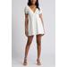 Puff Sleeve Poplin Minidress