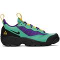 Green & Purple Air Mada Sneakers