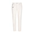 Regular-fit White Denim Jeans