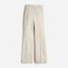 Carolina Flare Pant In Stretch Linen Blend