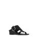 Vine Buckled Wedge Sandal