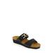 Victoria Wedge Slide Sandal