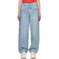 Blue 'the Oversized Carpenter Jean' Jeans