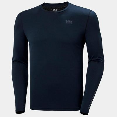 Hh Lifa Active Solen Long Sleaves Base Layer Navy