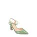 Nixey Croc Embossed Slingback Pump