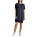 Veronica Short Sleeve Shift Sweater Dress