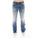 Greaser Distressed Straight Leg Jeans