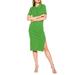 Dinah Short Sleeve Polo Midi Dress