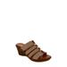 Clover 4-band Wedge Sandal