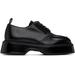 Black Square Toe Derbys