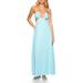 U Wire Cutout Strapless Maxi Dress