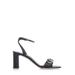 Logo Plaque Ankle-strap Sandals