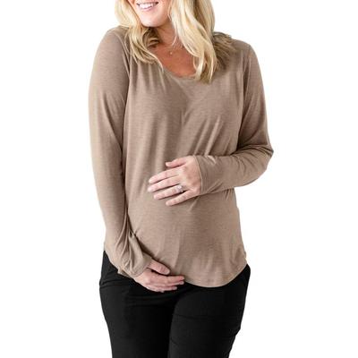 Long Sleeve Maternity/nursing T-shirt