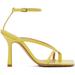 Yellow Stretch Sandals