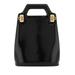 Black Leather Mini Wanda Handbag