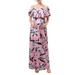 Clara Off The Shoulder Maternity/nursing Maxi Dress